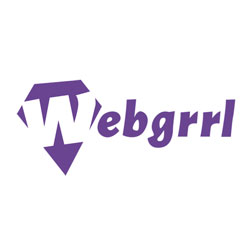 Webgrrl Logo, Gouden Sponsor Dag van de Digitale Toegankelijkheid.